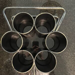 NWOT VINTAGE METAL WINE RACK